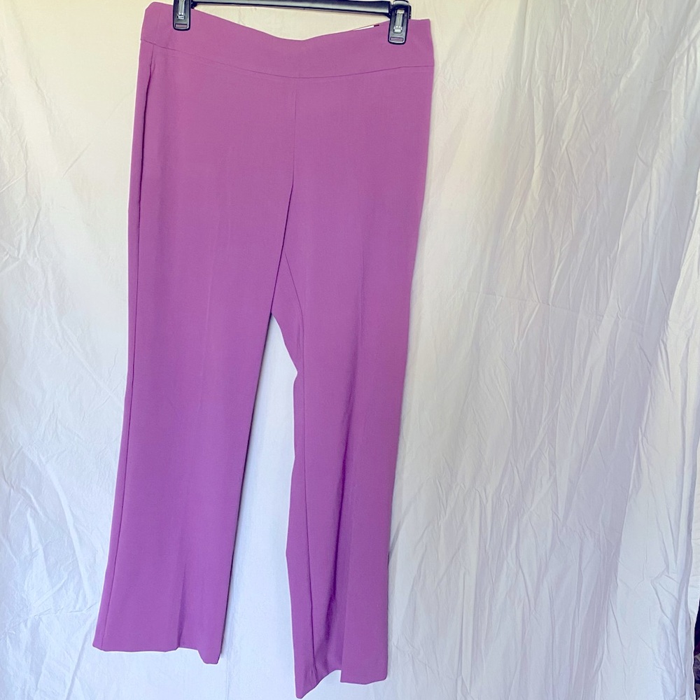 NWT Roz & Ali Secret Agent purple trousers, 12